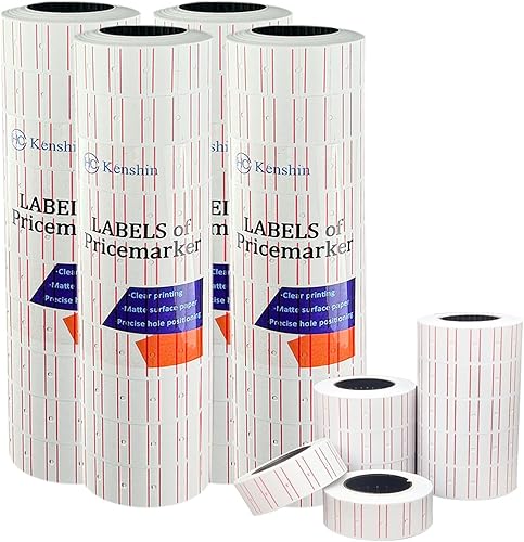 PVC 40 rollos 22000CT precio pistola etiquetas, precio pistola pegatinas para CN-979, MX-5500, NEW-MX5500, MX-H-813 y otras pistolas de precio de 1