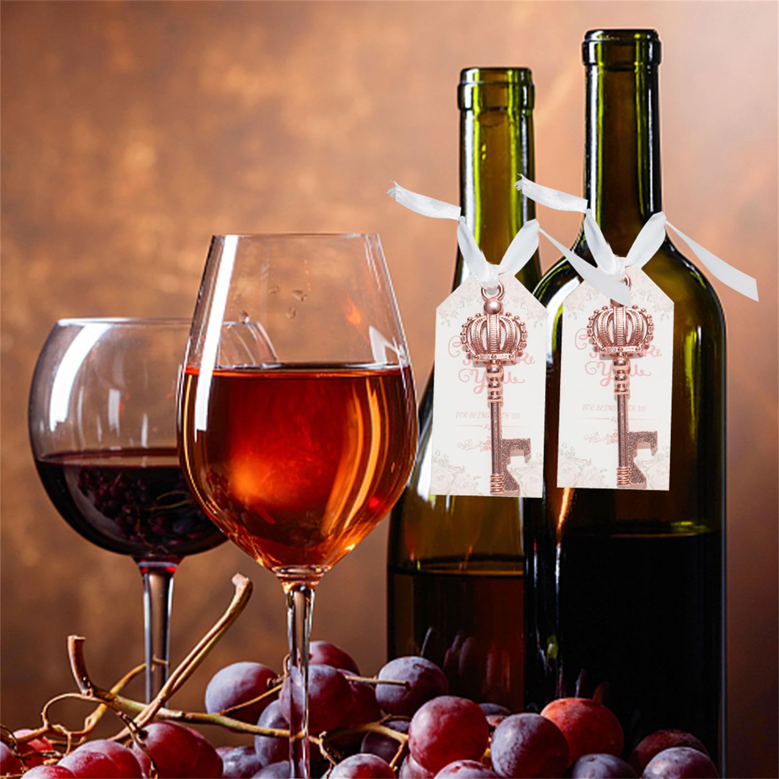 Flaschenöffner und Süßigkeitentüten-Set in Hochzeitsfeier-Form, perfekt für Hochzeiten, Partys und Feiern