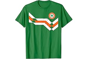 Retro Soccer Inspired Ireland Jersey