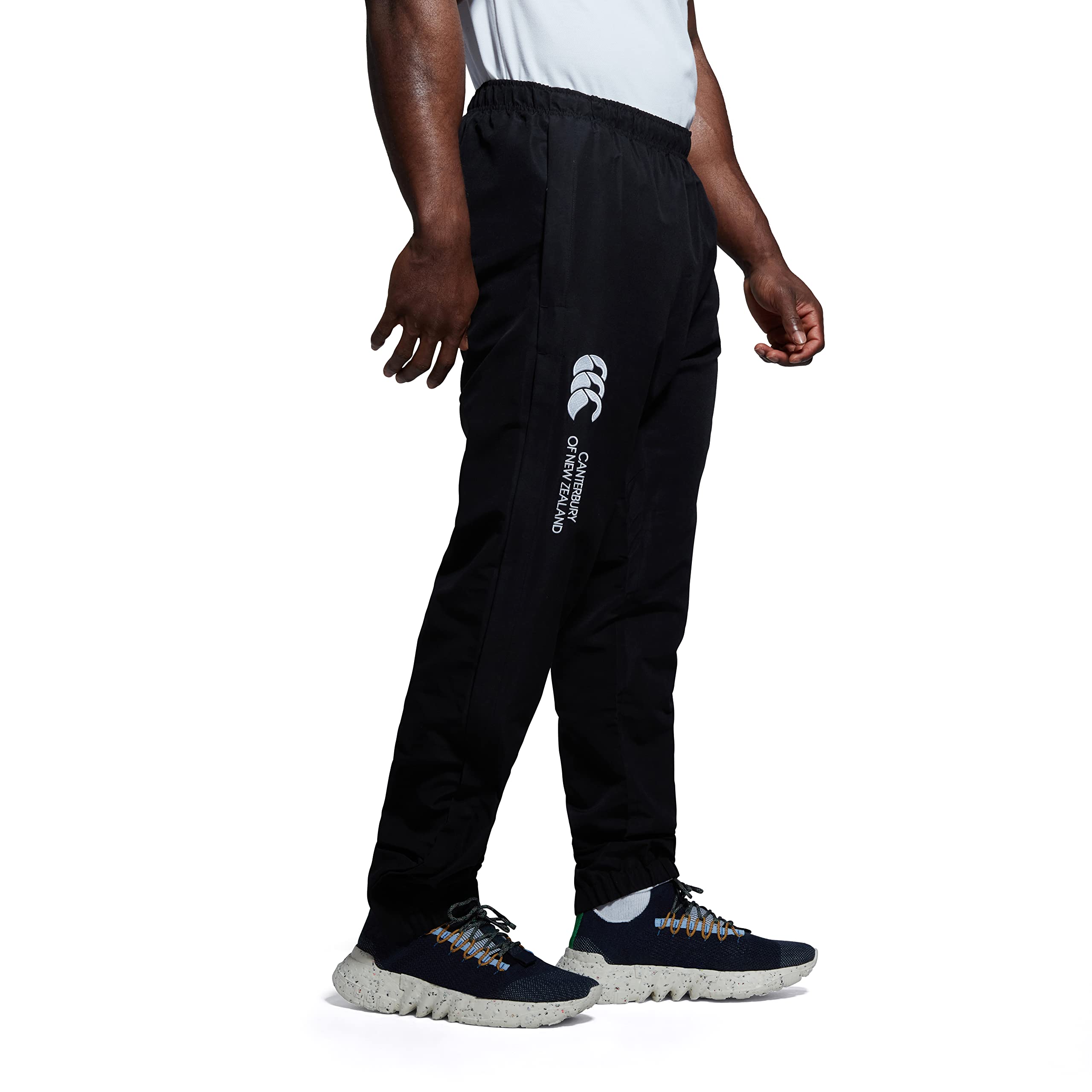 Canterbury - Pantalón Stadium negro con dobladillo