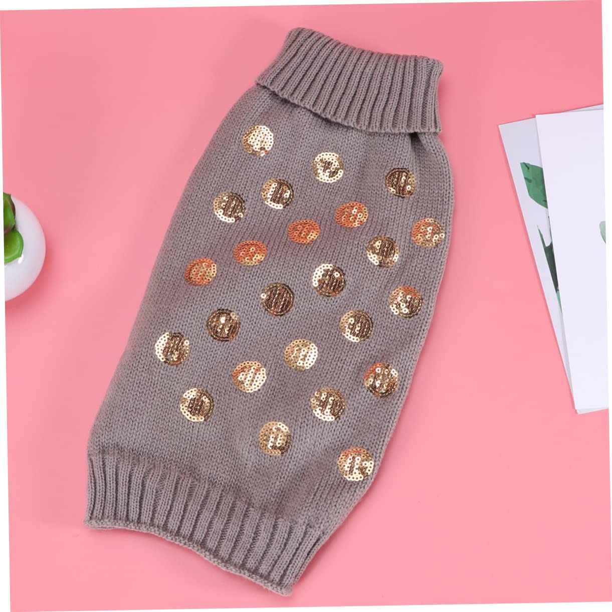 Sosoport 3 Piezas suéter para Mascotas presentes Originales Dog Coat suéteres para Perros Grandes suéteres de de Halloween para Perros Grandes Ropa suéter de Raya