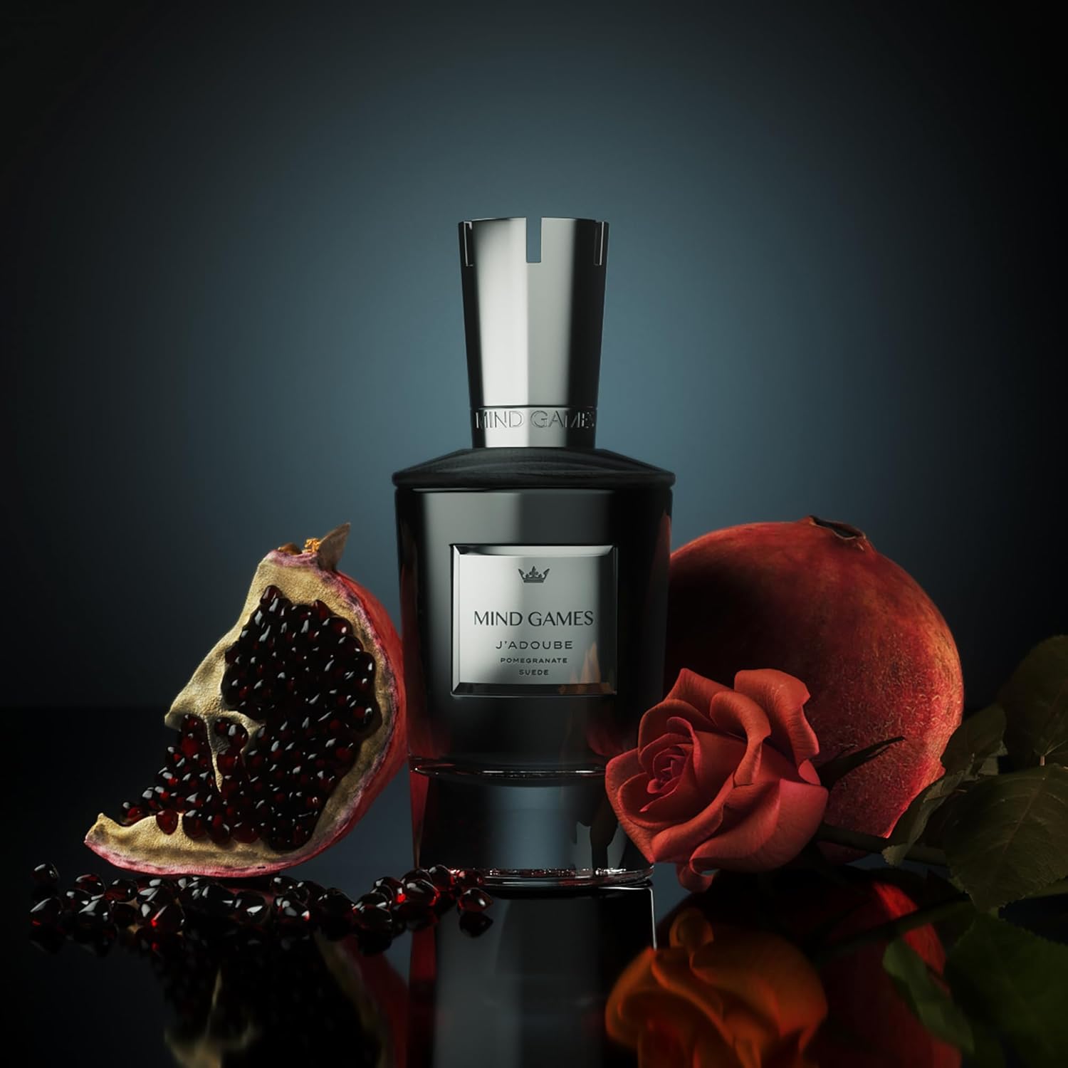 MIND GAMES J'Adoube - Luxury Perfume with Notes of Madagascar, Pomegranate & Patchouli Oil - Elegant Extrait de Parfum for Women & Men - Woody & Floral Perfume - 100 mL/3.4 oz - Image 2