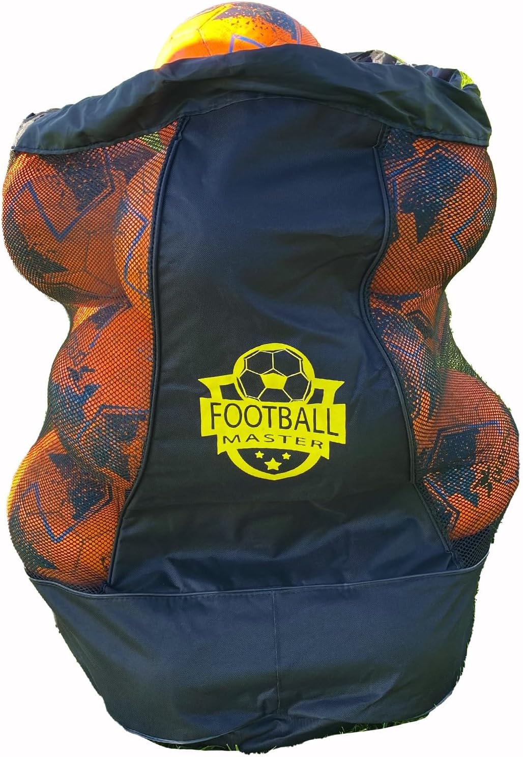 Football Master ™ ExtraLarge HeavyDuty Football Carry Bag Sack Can Fit up to 25 Balls, with
