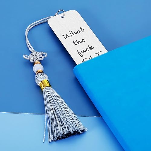 Miniatura 6 de Marcadores divertidos para amantes de los libros, marcadores para mujeres y hombres, regalos de cumpleaños, San Valentín, Navidad, calcetines para