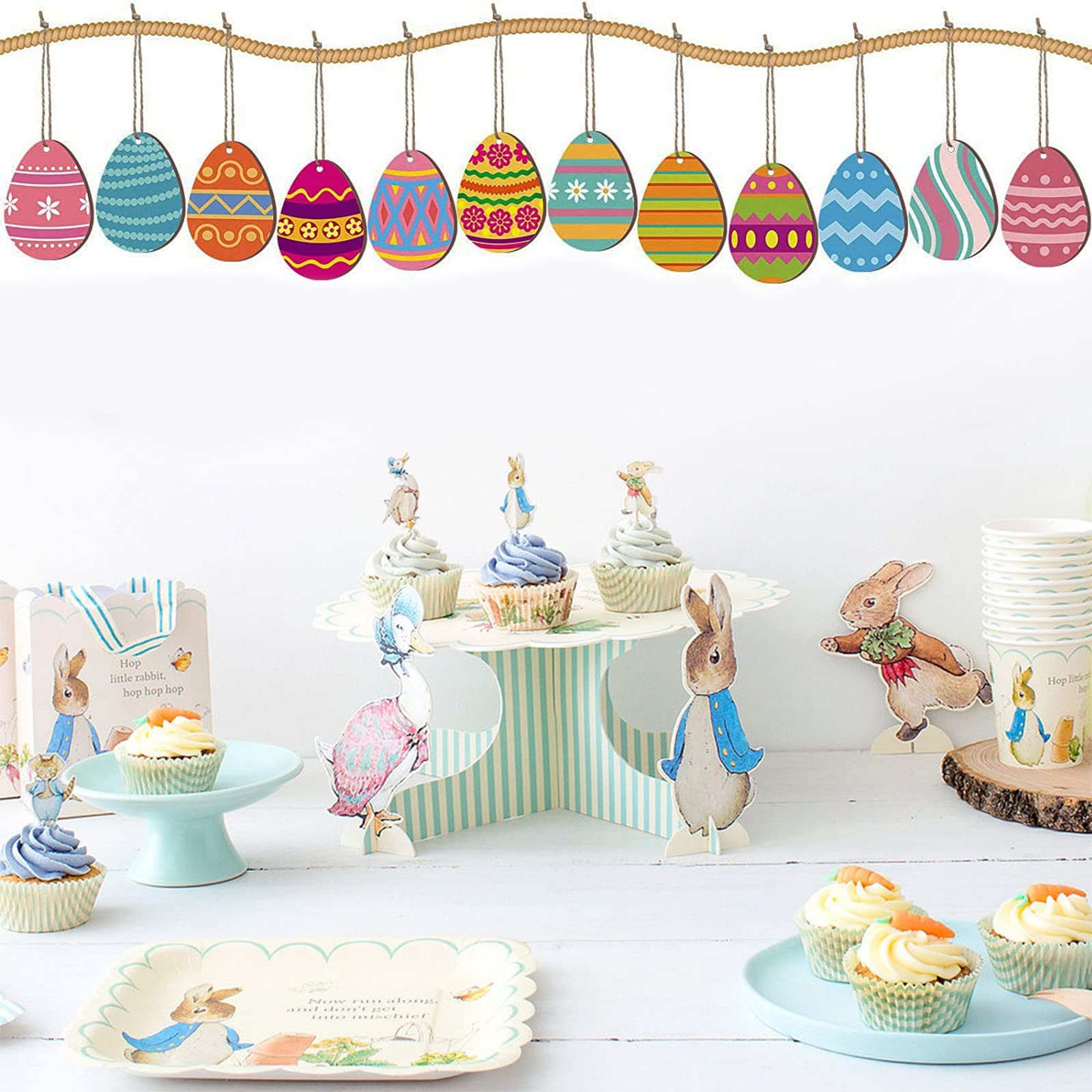 Paasei Decorating Kit Pasen DIY Handgeschilderde Eieren Cartoon Handgemaakte