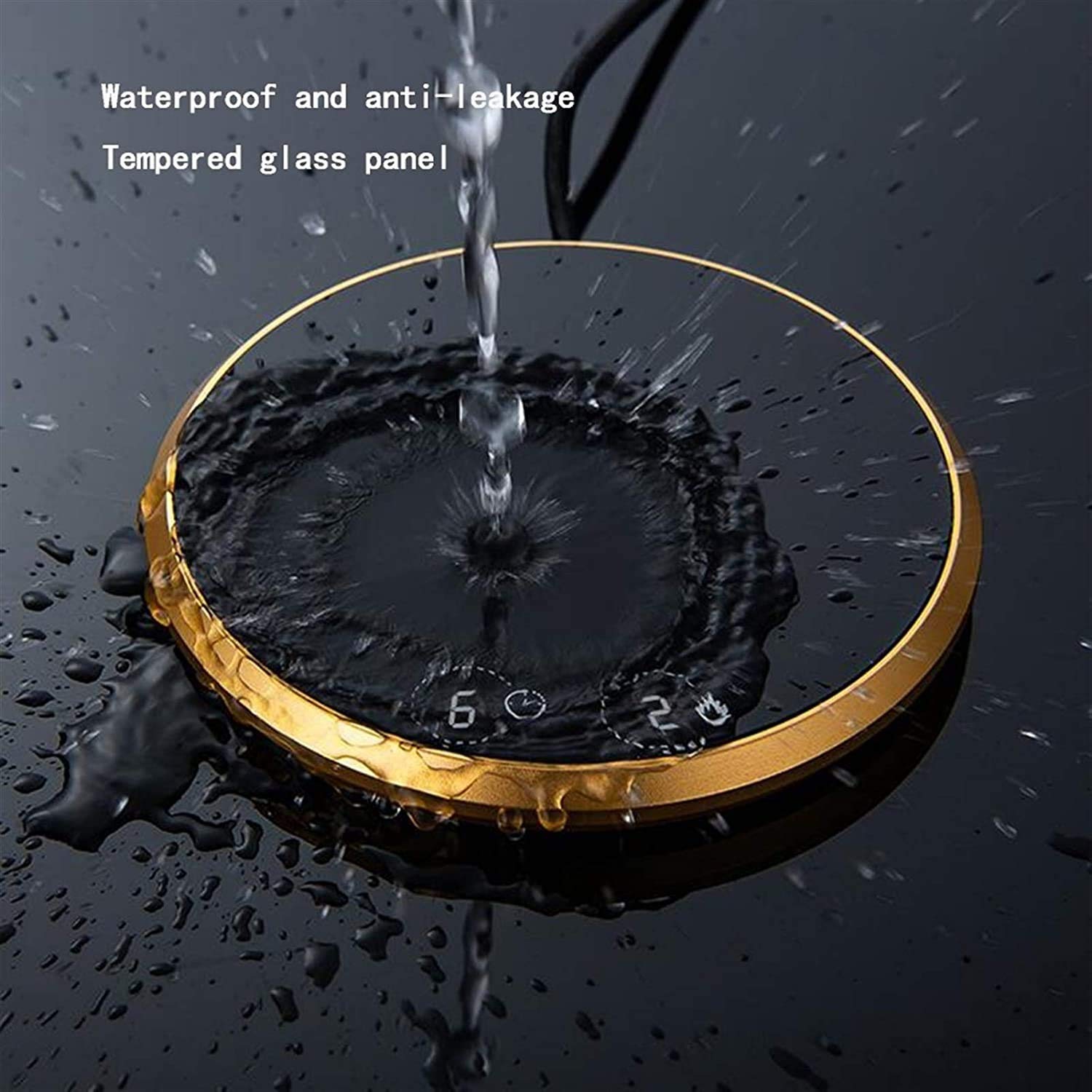Calentador de taza de café USB for escritorio con interruptor de pantalla táctil, taza de café más caliente for uso doméstico de oficina, 2 configuraciones de temperatura y sincronización inteli