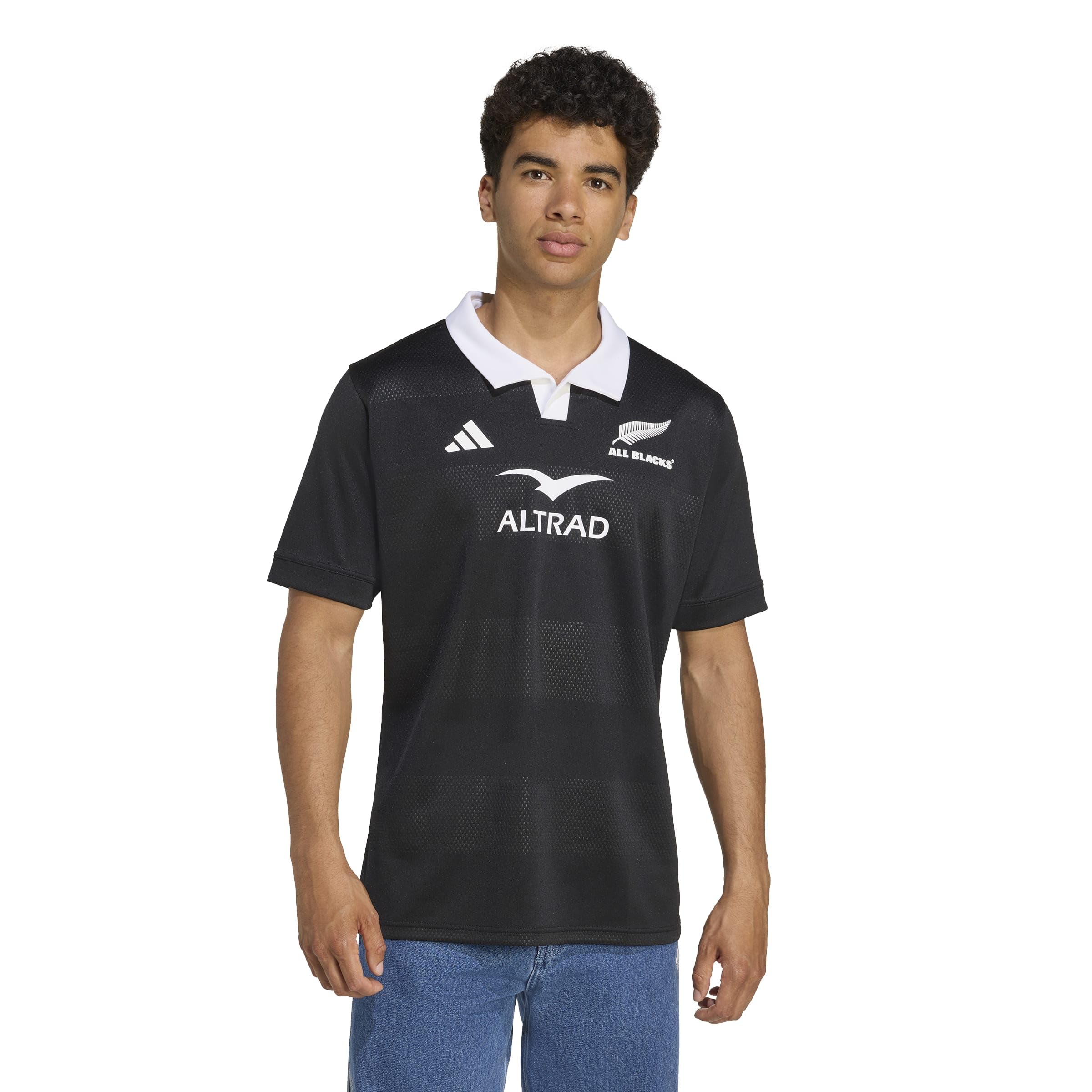アディダス 半袖 Tシャツ ユニフォーム ラグビー ALL BLACKS ホームレプリカ ジャージー メンズ KKX49 オールブラック (JL8023) L
