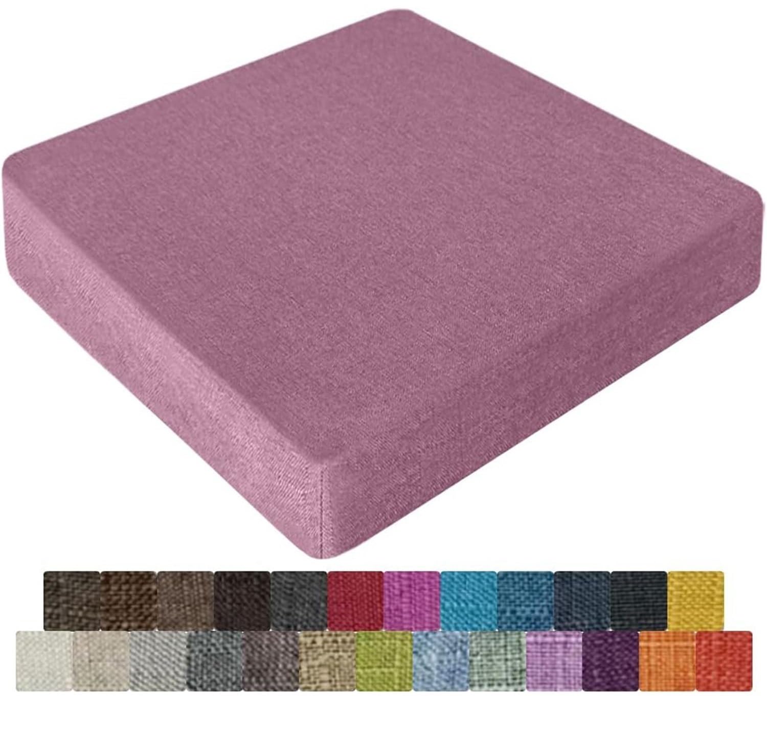 Cojines de espuma viscoelástica premium de 50x50 cm con base antideslizante estable