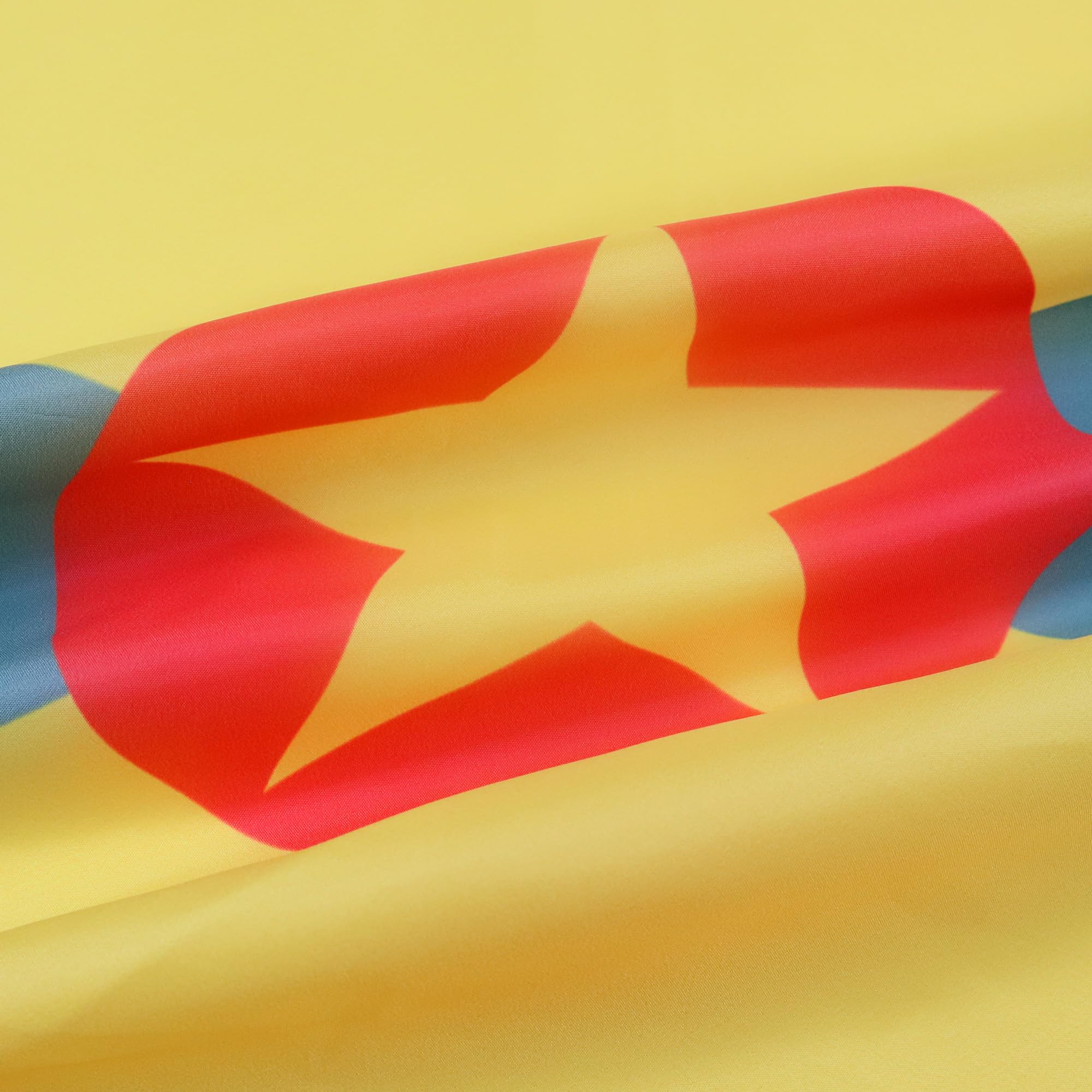 AZ FLAG AZ FLAG - Grenada Flag - 2x3 Ft - 100D Polyester Grenadian Banner with Two Metal Grommets - Fade Resistant - Vivid Colors - 2' x 3' Feet - 90x60 Cm in use