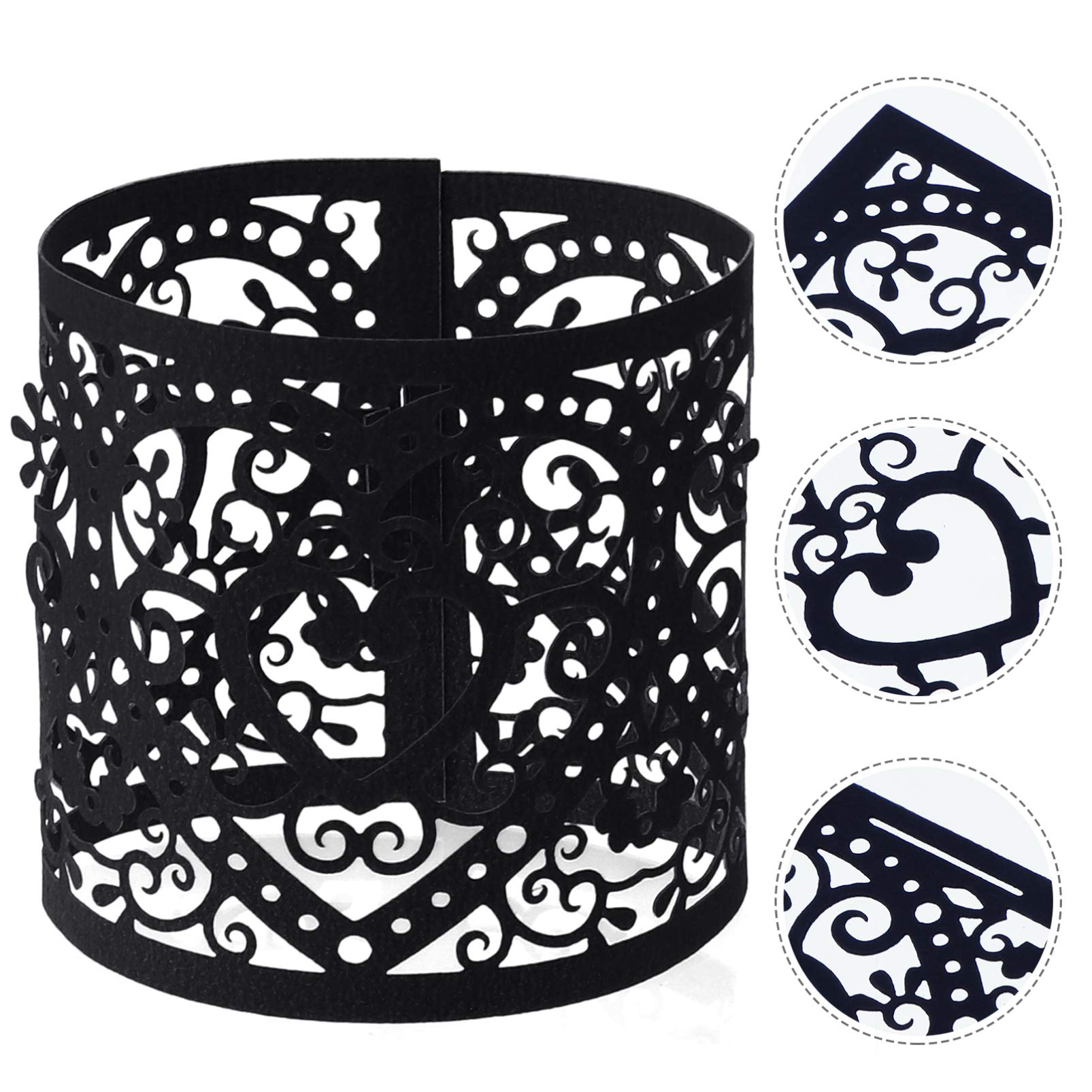 Uonlytech 150pezzi Portacandele Cava Lampade Decorativi Per e Accoglienti Casa Facili Installare Per e Decorazioni Festive