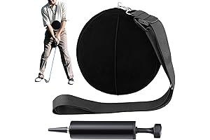 True Swing Golf: Swing Trainer Aids Impact Golf Balls Between Posture Practice