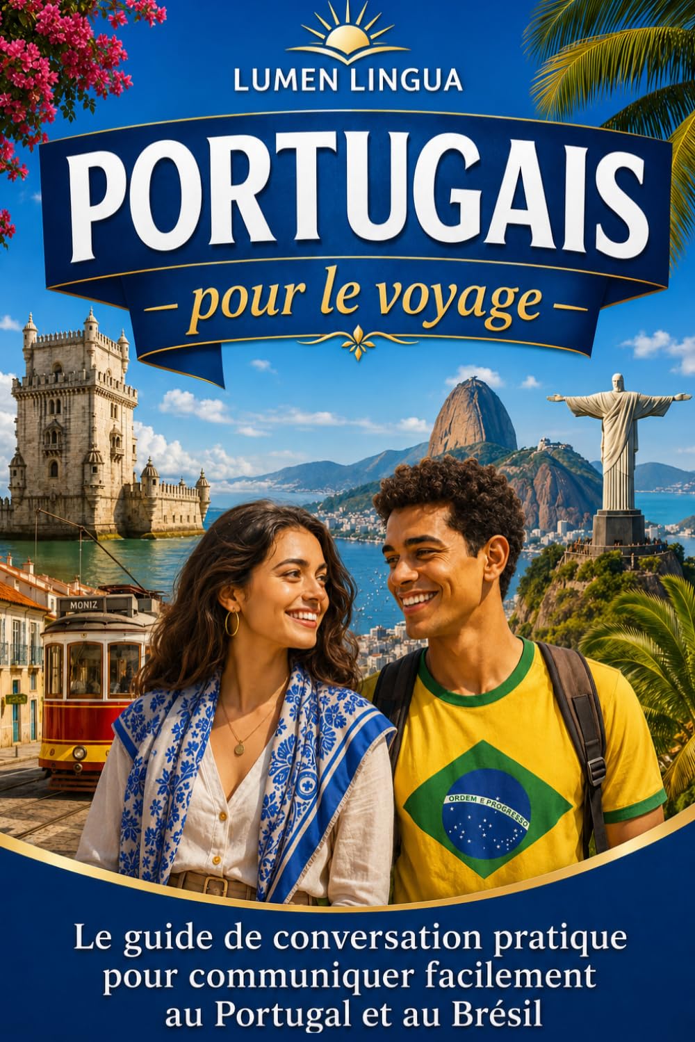 Portugais pour le voyage: Le guide de conversation pratique pour communiquer facilement au Portugal et au Brésil