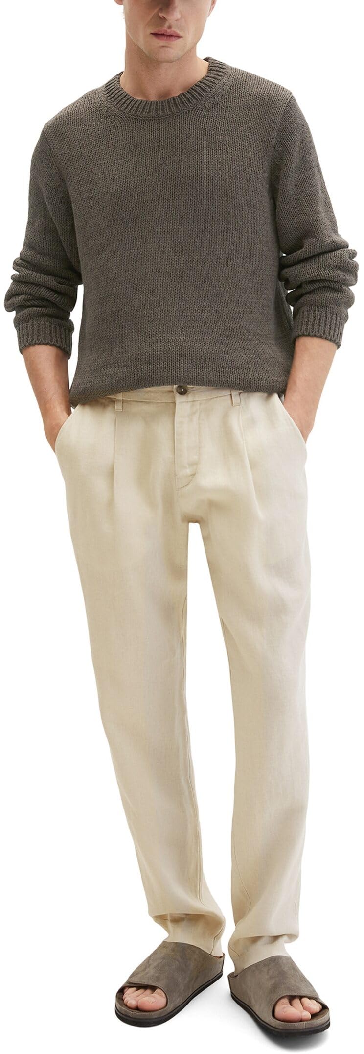 Marc O'Polo Leinenhose Model Osby Jogger Pleats