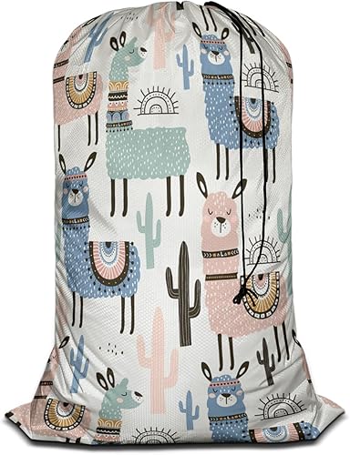 Swono Hermosa bolsa grande de ropa sucia con mariposas azules para cesta de lavandería, diseño de animales voladores, cuento de hadas lavable a