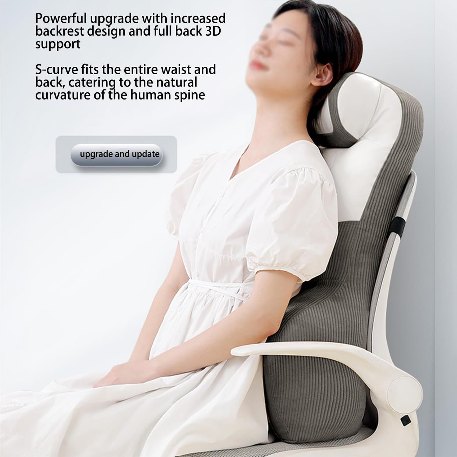 Cojin Lumbar Silla Oficina CojíN De Soporte para La Espalda para Sofá Cojin Coxis Cojines Sillas Cocina Cojin Silla Ruedas Cojin Ergonomico Green Cushion