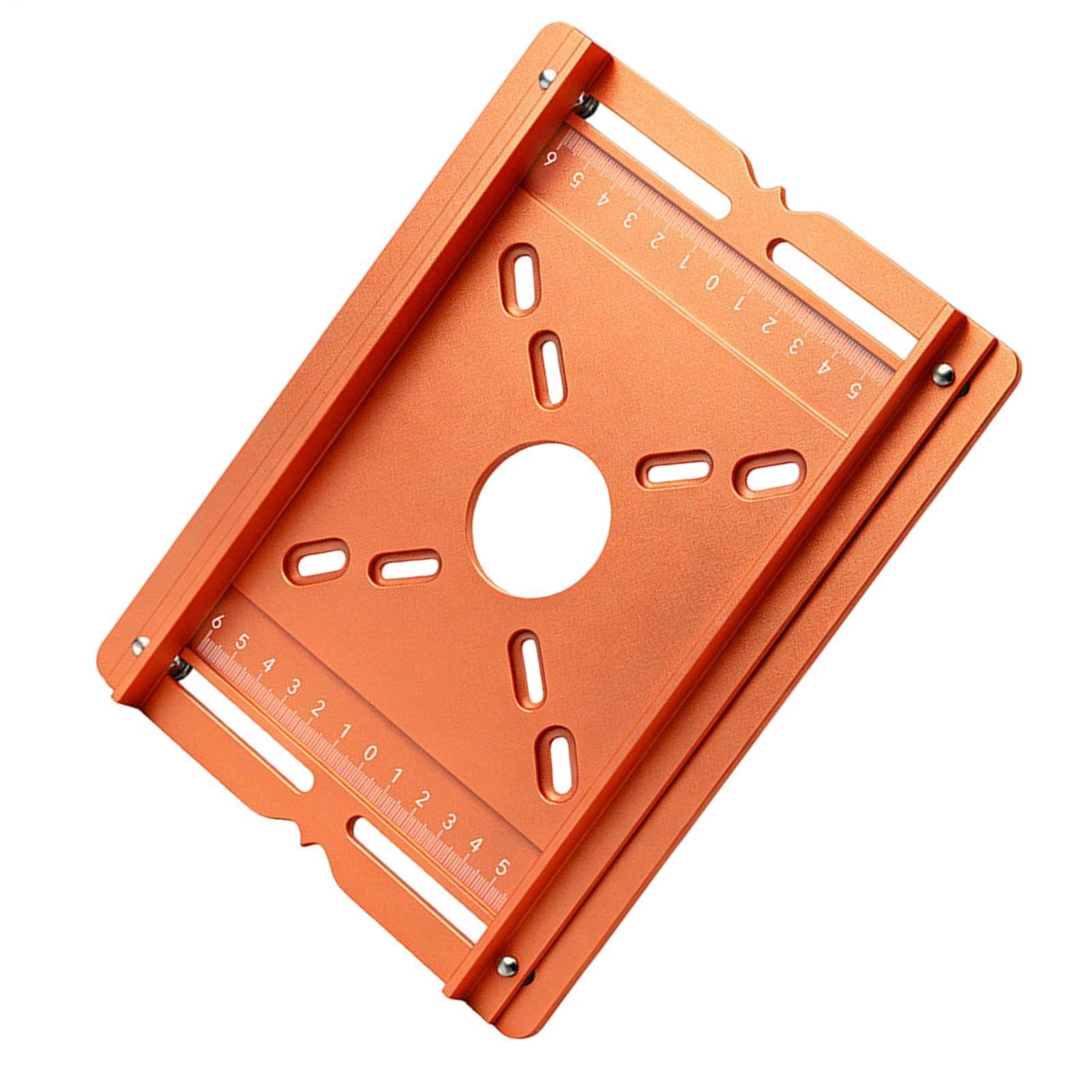 Placa base de enrutador de aluminio, , estable, antideslizante
