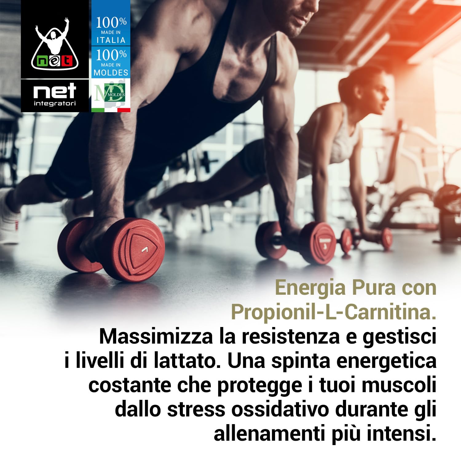 Net Integratori NOB 7 – 180 compresse – Integratore Energetico Pre Workout e Booster di Ossido Nitrico con Arginina Citrullina Caffeina Vitamina B3