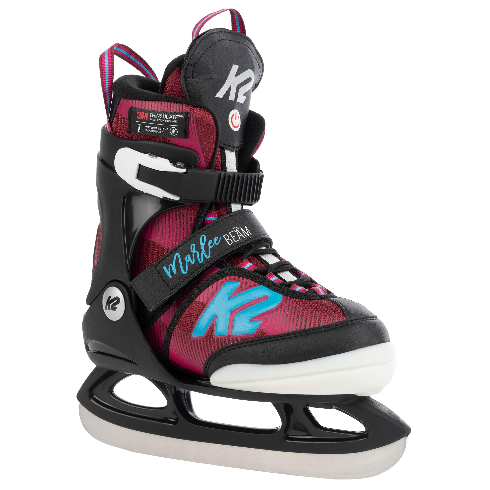 K2 Mädchen Marlee Beam, Purple-Light Blue Ice Skates