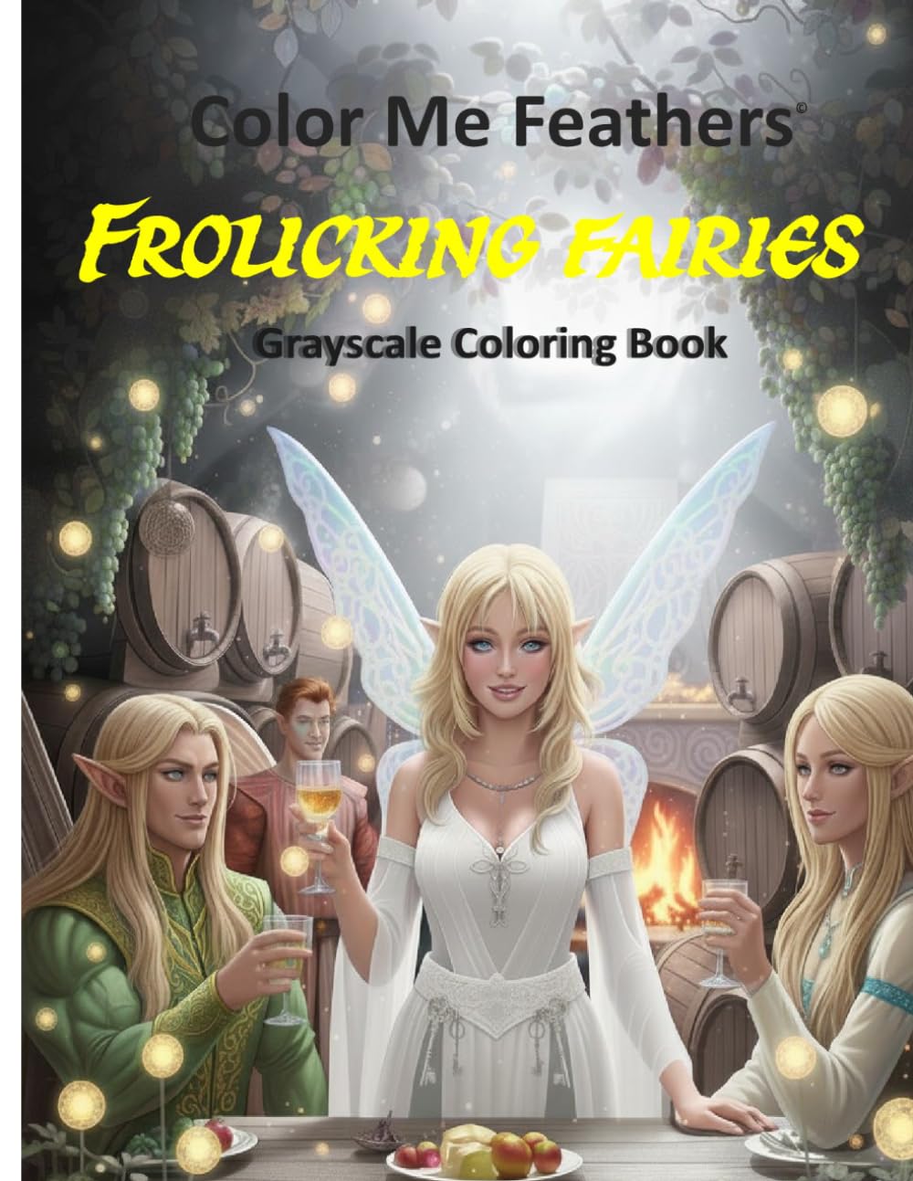 Frolicking Fairies: Let your imagination wander through enchanted forests, glowing nights, and cozy fairy homes. Let your colors bring these magical moments to life.