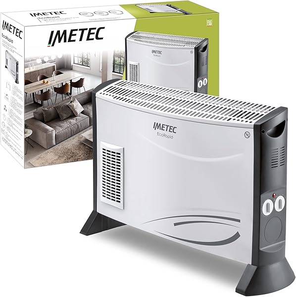 Imetec Eco Rapid Stufa Elettrica 2000W