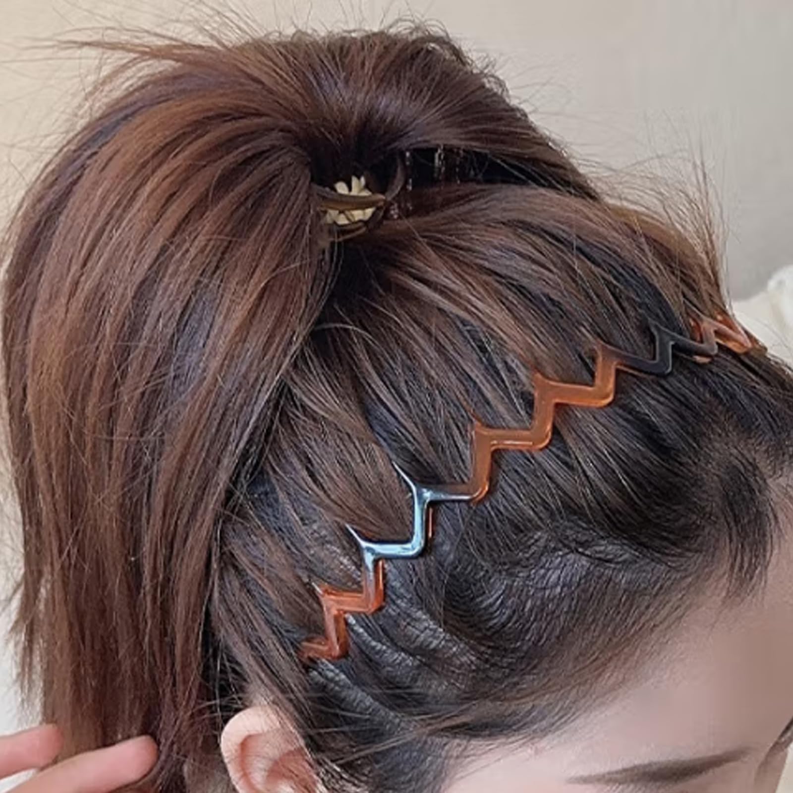 Gekamoyue Cerchietti per capelli a nuvola, cerchietti per capelli donna in Velluto, Cerchietto Skincare, per Lavaggio Viso, Cura Della Pelle, Struccante, Doccia, Yoga (Cachi