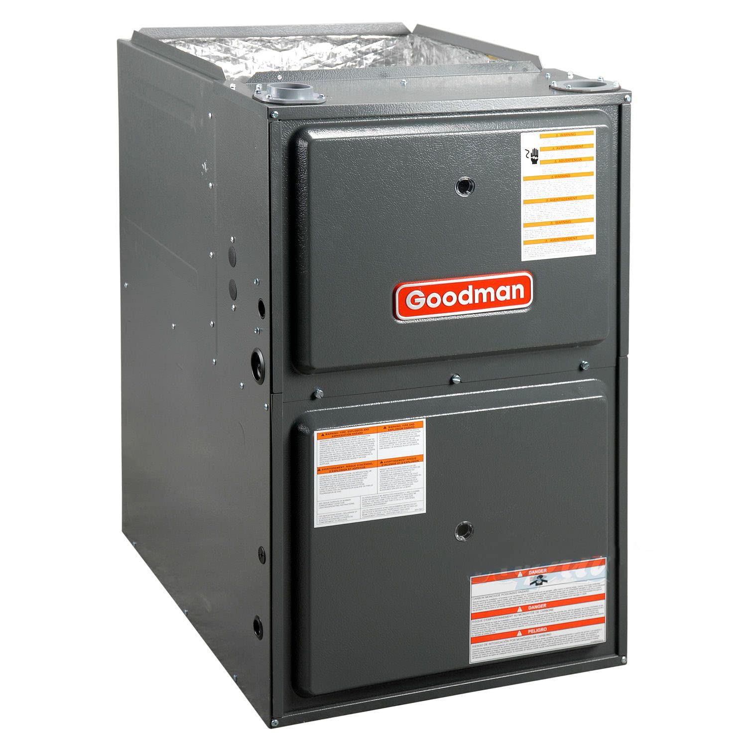 Goodman 96% AFUE Gas Furnace Multi Speed ECM, Two Stage - GM9C960603BN