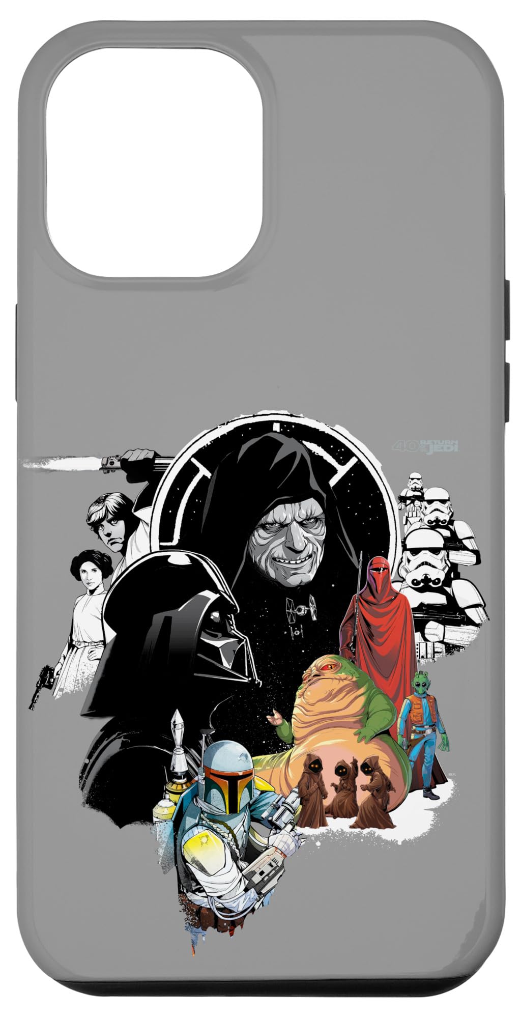 iPhone 12 Pro Max Star Wars Return of the Jedi 40th Anniversary Characters Case