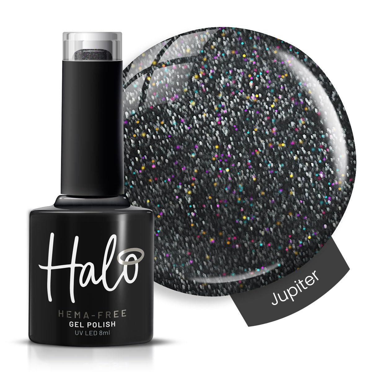Halo Gel Polish 8ml - French White. UV/LED Gel Nail Polish, Long Lasting & Easy To Apply. Nail Art Colours For Manicure & Pedicure. Gel Polish For Professional & Home Use. — view 18