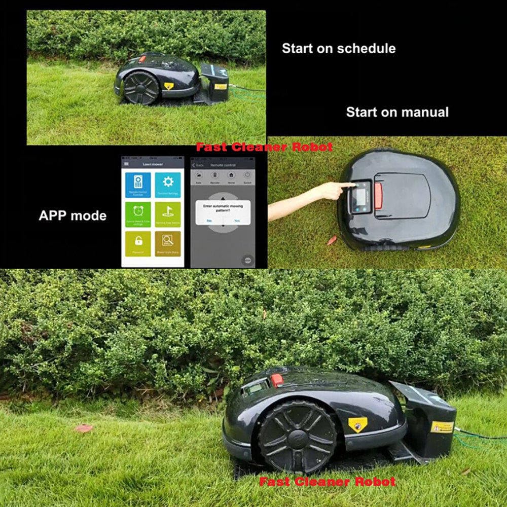 Tondeuse Robot Automatique pour Pelouses De 800 ㎡ — vue 3