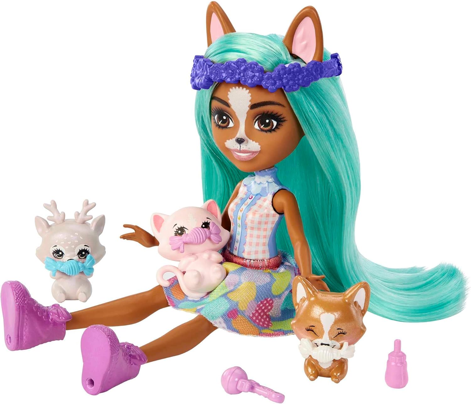 Enchantimals HLK86 Baby, Best ENCHNTMLS DL RVL 3, Multicoloured