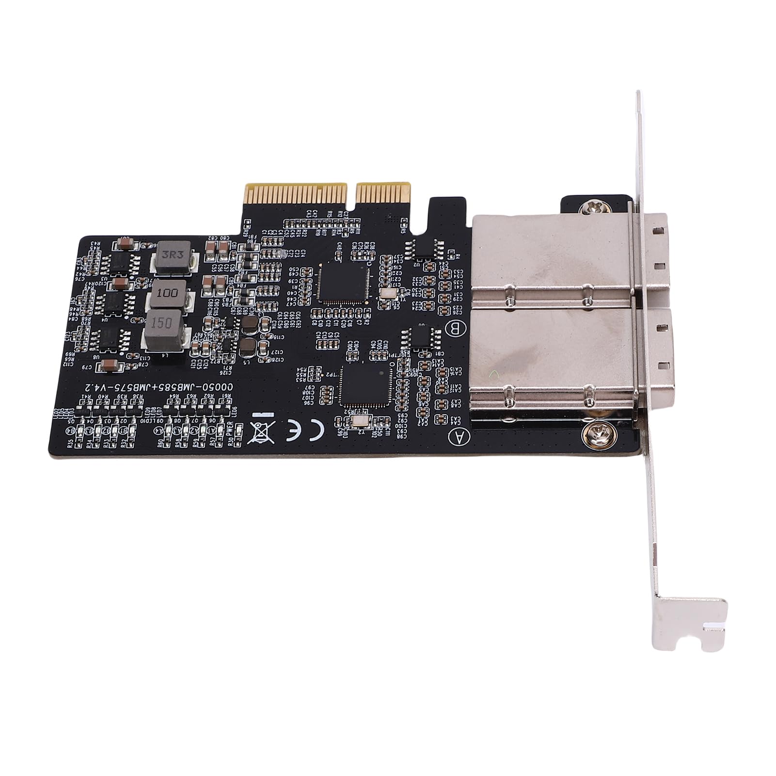 Socobeta Scheda Controller Adattatore SAS PCIe Ad Alta velocità da 5 Gbps per Applicazioni Desktop e Server PCB e Metallo