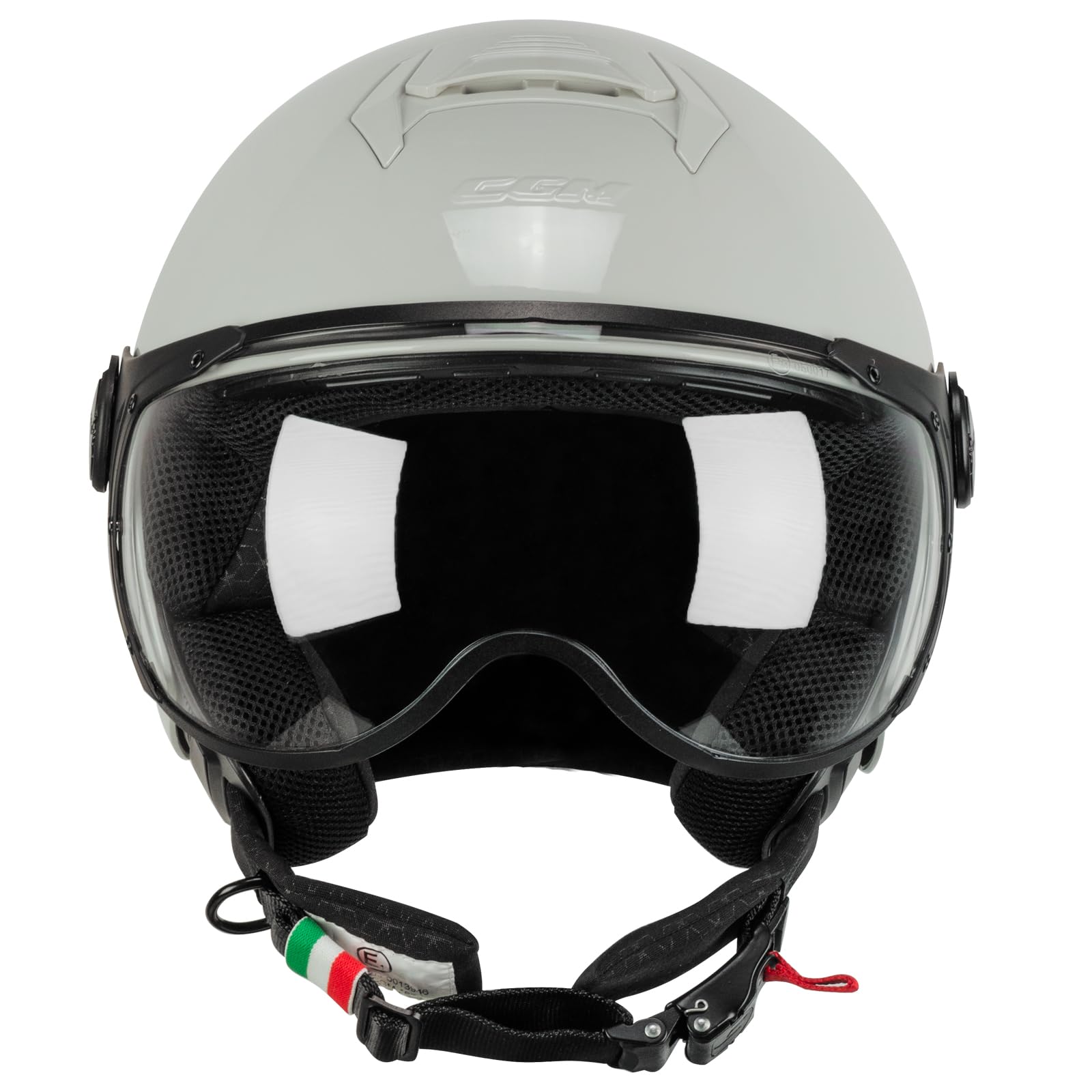 CGM Casco Abierto 167A FLO Mono Bigio Moldeado, XXS (51-52 cm)
