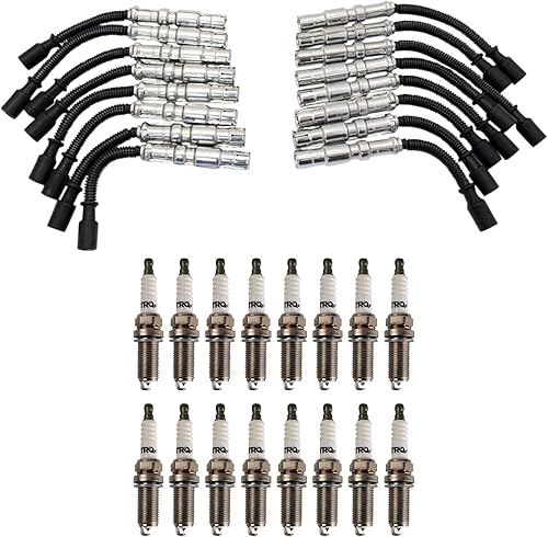 Miniatura 213 de TRQ Kit de bujías de 5 piezas de bujías de iridio compatibles con Chevrolet Aveo 2004-2008 Aveo5 2004-2008