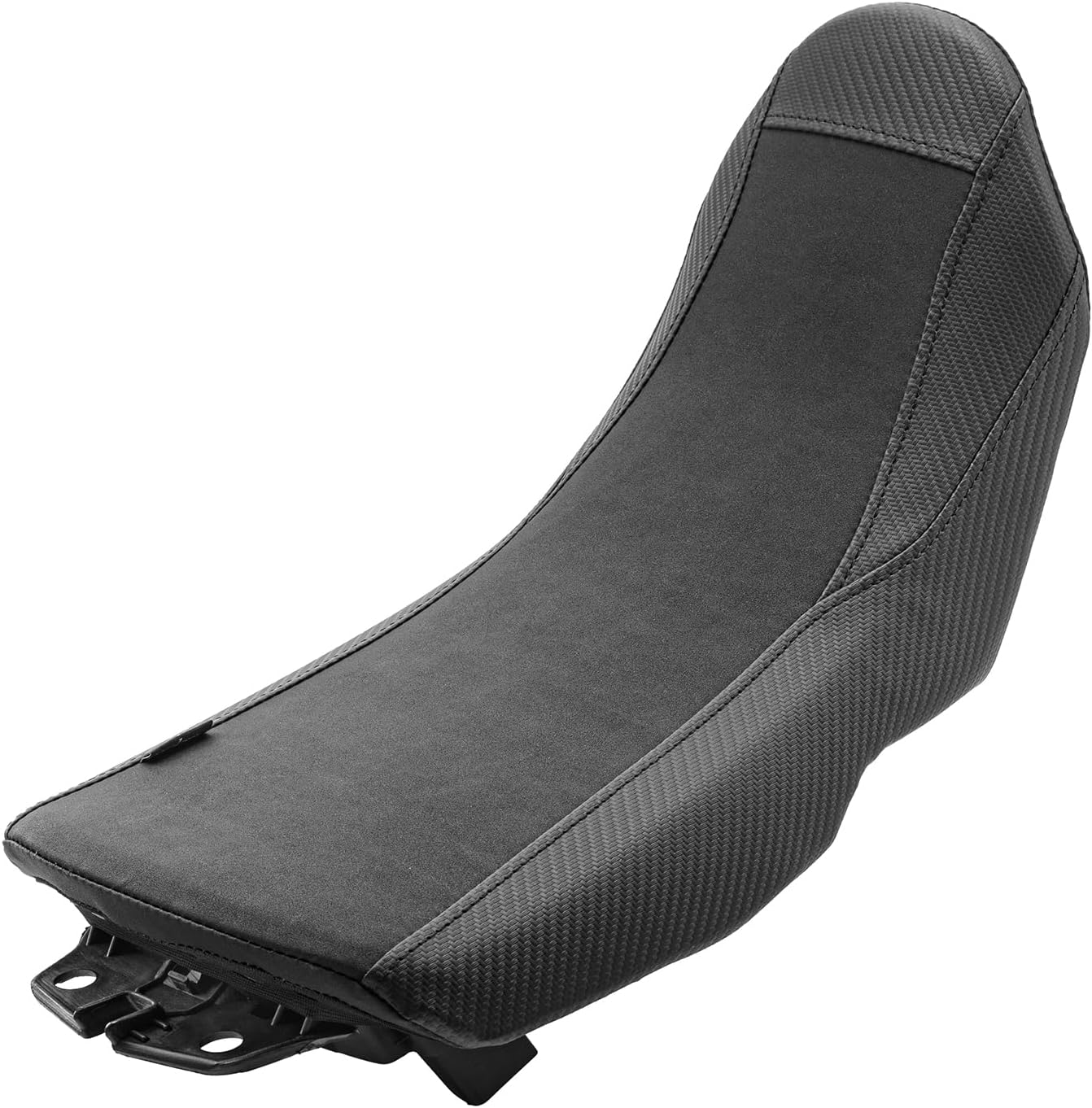 Motorcycle Driver Seat for Yamaha Tenere700 2019 2020 2021 2022 2023 2024 Tenere 700 Front Rear Pillion Solo Cushion Cover Pad Set (Carbon Fiber Look)