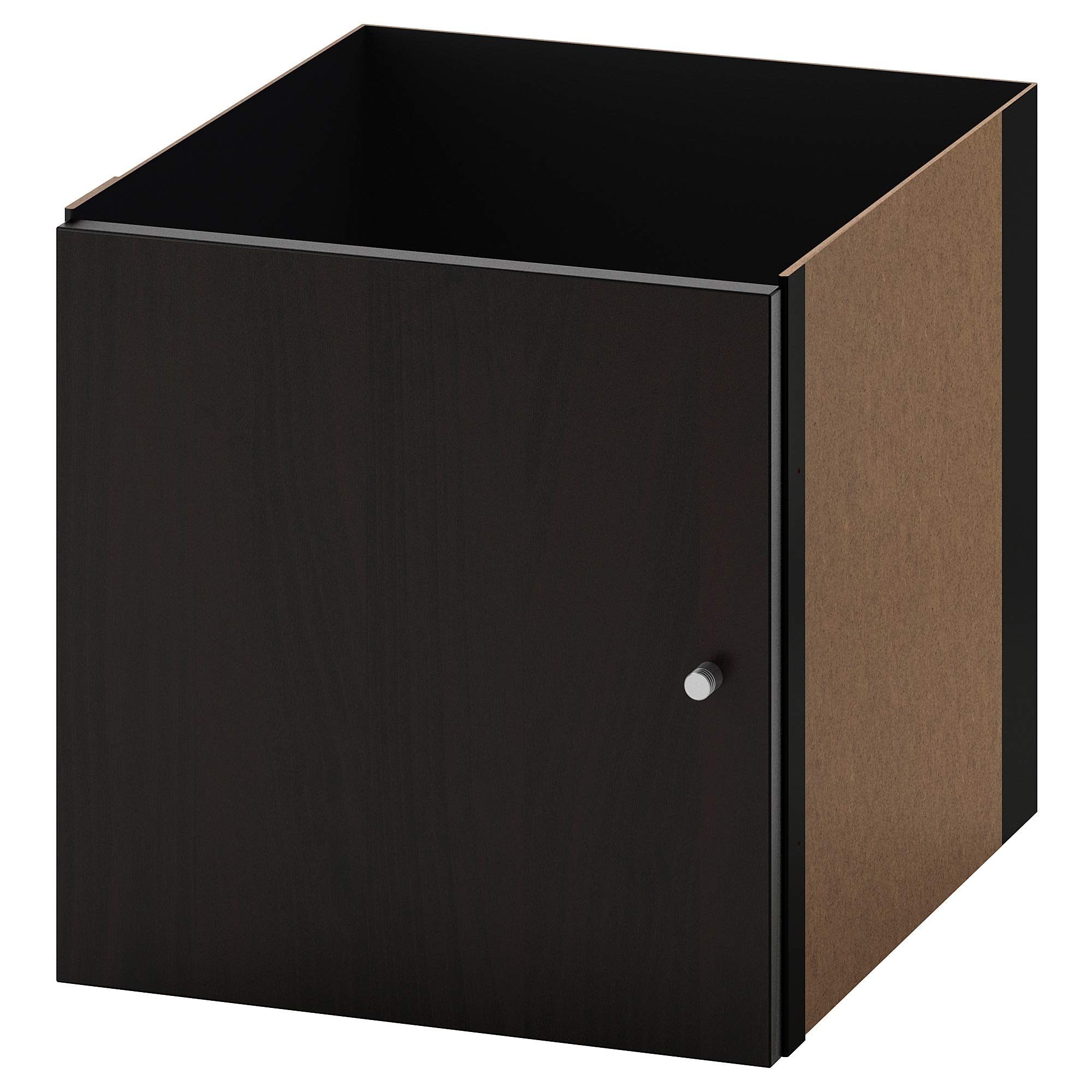 Amazon | KALLAX インサート 扉, ブラックブラウン 503.518.87 | IKEA