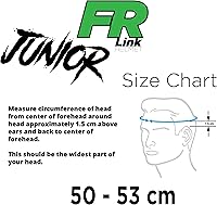 Vista 7 de Demon United Kids FR Link Edition - Casco de bicicleta con protector de barbilla desmontable, se adapta a cabezas de niños de 50 a 20.9 in