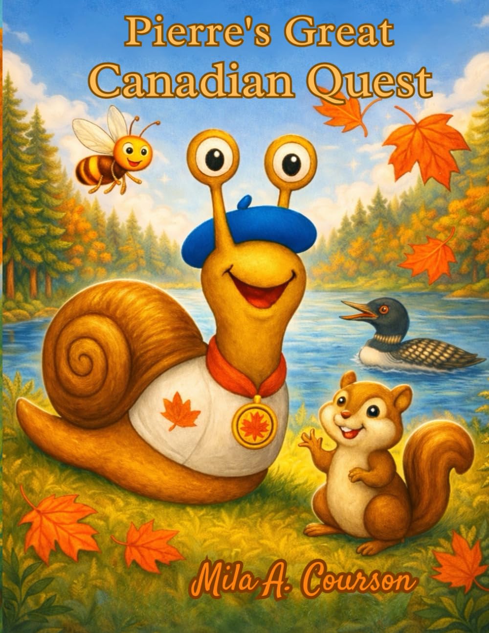 Never Give Up! Adventures of Pierre the Speedy Snail: Pierre's Great Canadian Quest