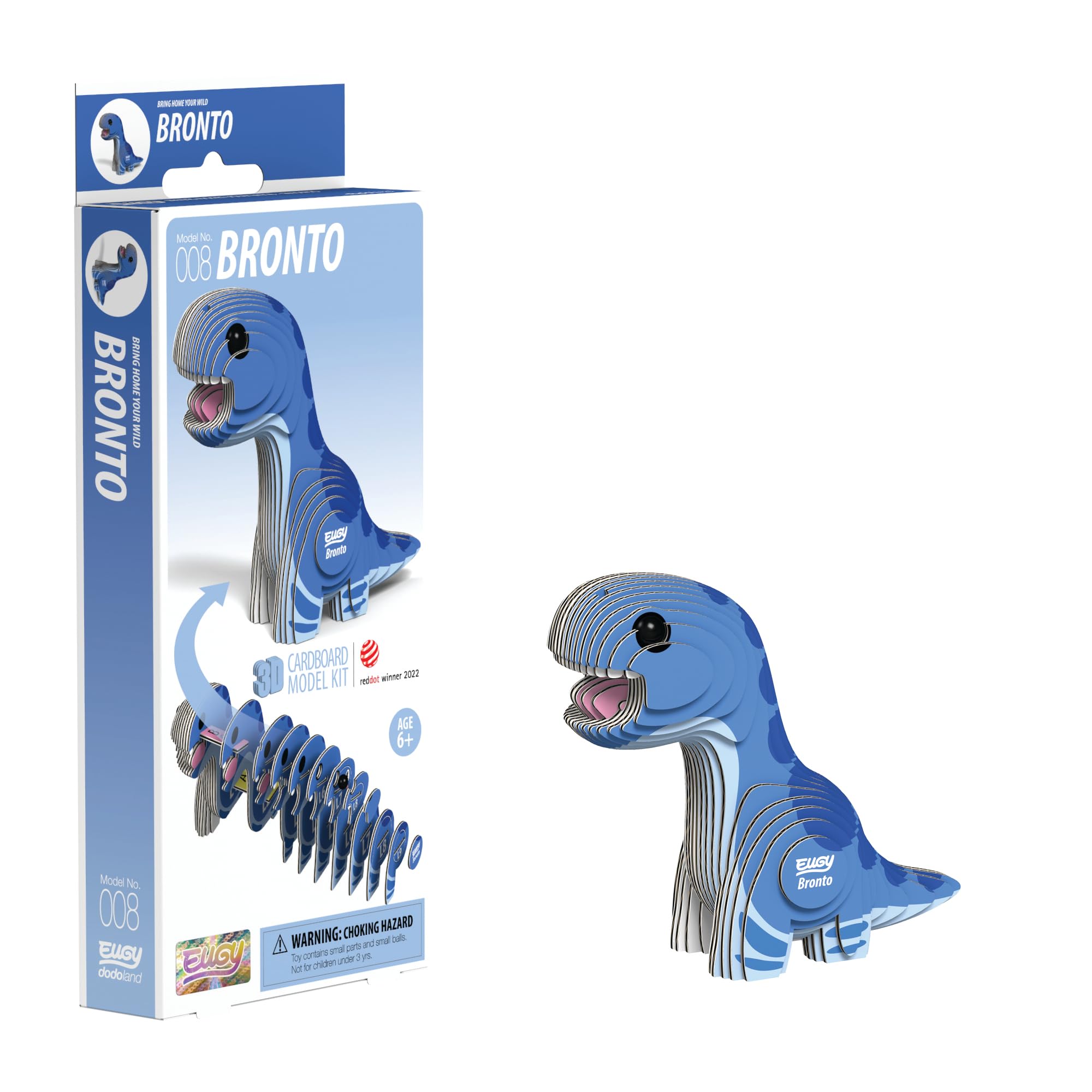 EUGY Bronto 008 3D Cardboard Model Construction Kit