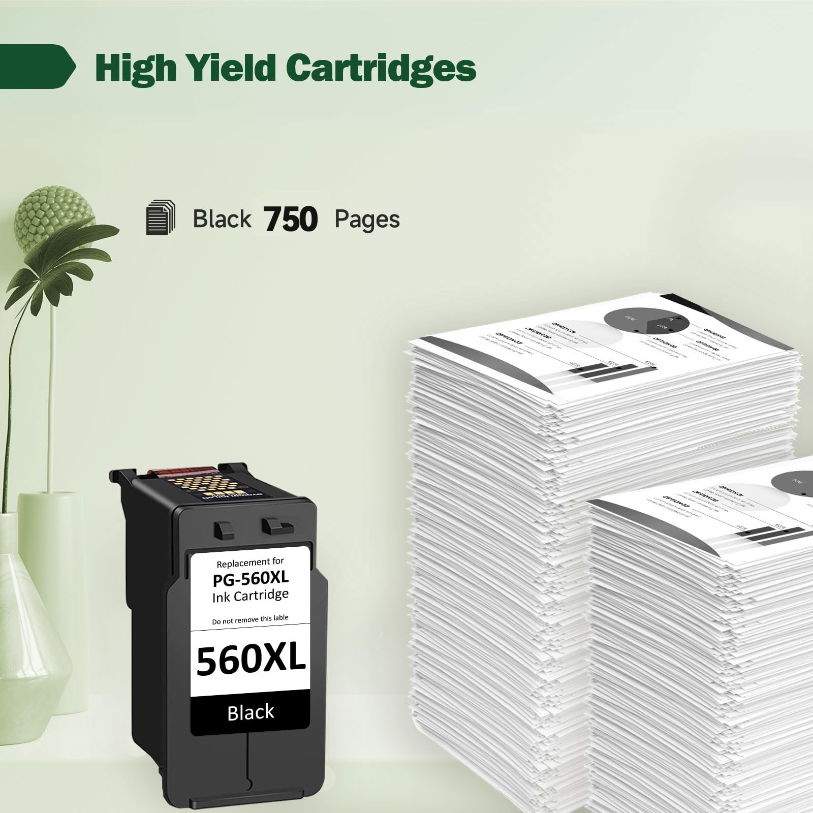 Genuine Canon PG560XL Black Ink Cartridge For Canon PIXMA TS5350a - View #14
