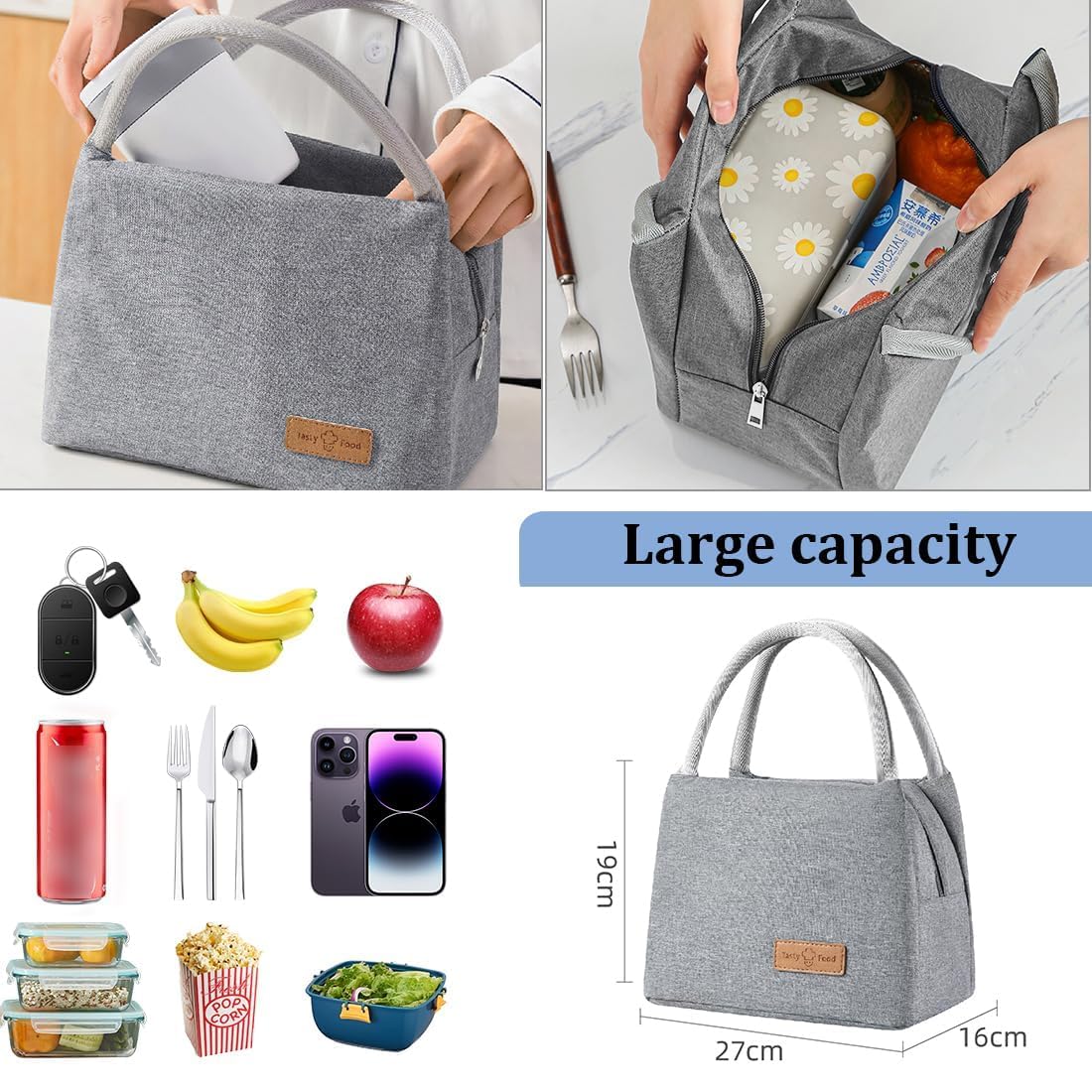 Kleine Koeltas, Kleine Koeltas, Kleine Koeltas, Klein Voor Het Werk Lunchtas Picknicktas Thermotas Isolatietas