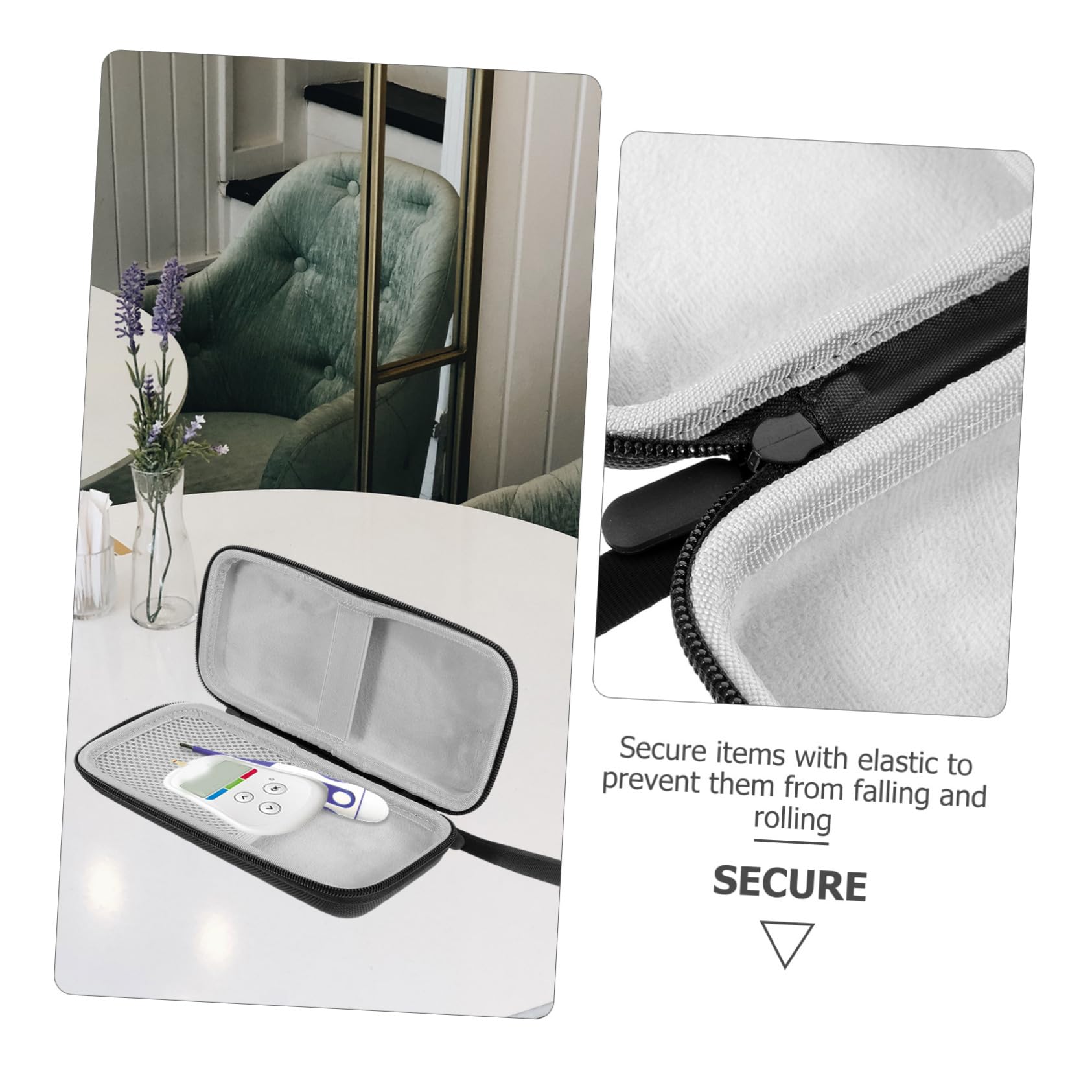 3 Pezzi Borsa Per La Conservazione Del Glucometro Custodia Per Diabetici Custodia Per Il Trasporto Astuccio Borsa Diabetica Porta Del Misuratore Custodia Per Fiale Eva