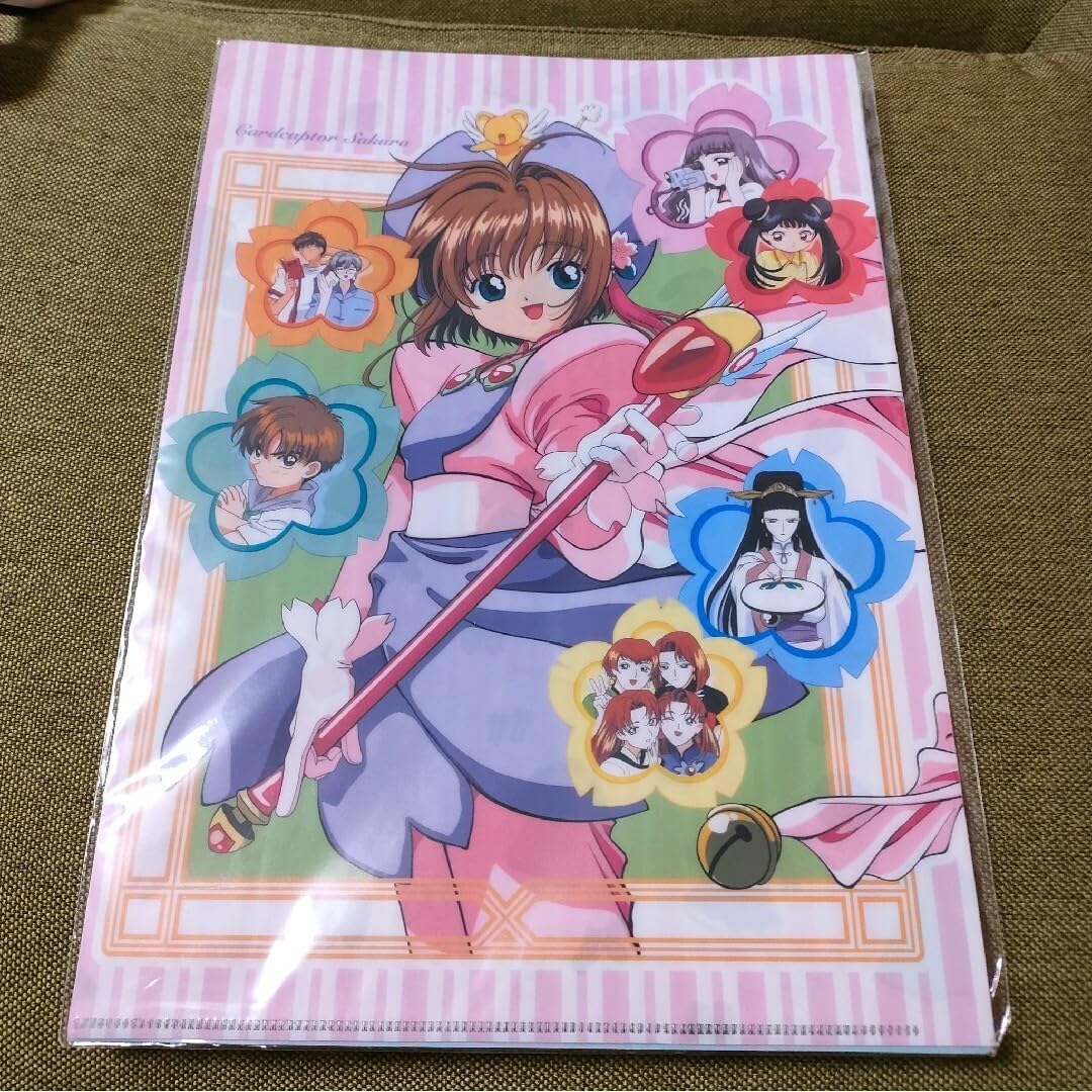 【匿名配送】挑戦サクラローレル物語【初版帯付き】 CCさくら 劇場物販限定 クリアファイルセット 木之本桜