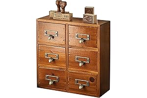 Vintage Card Catalog Drawers for Desktop: Enhance Your Library with Timeless Charm