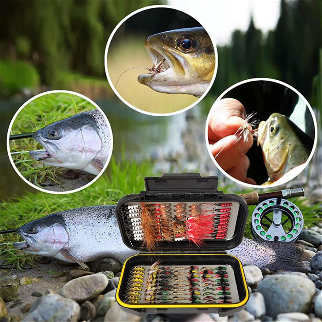 Assortiment 13 Mouches De Pêche Nouées Main – Eau Salée & Brochet