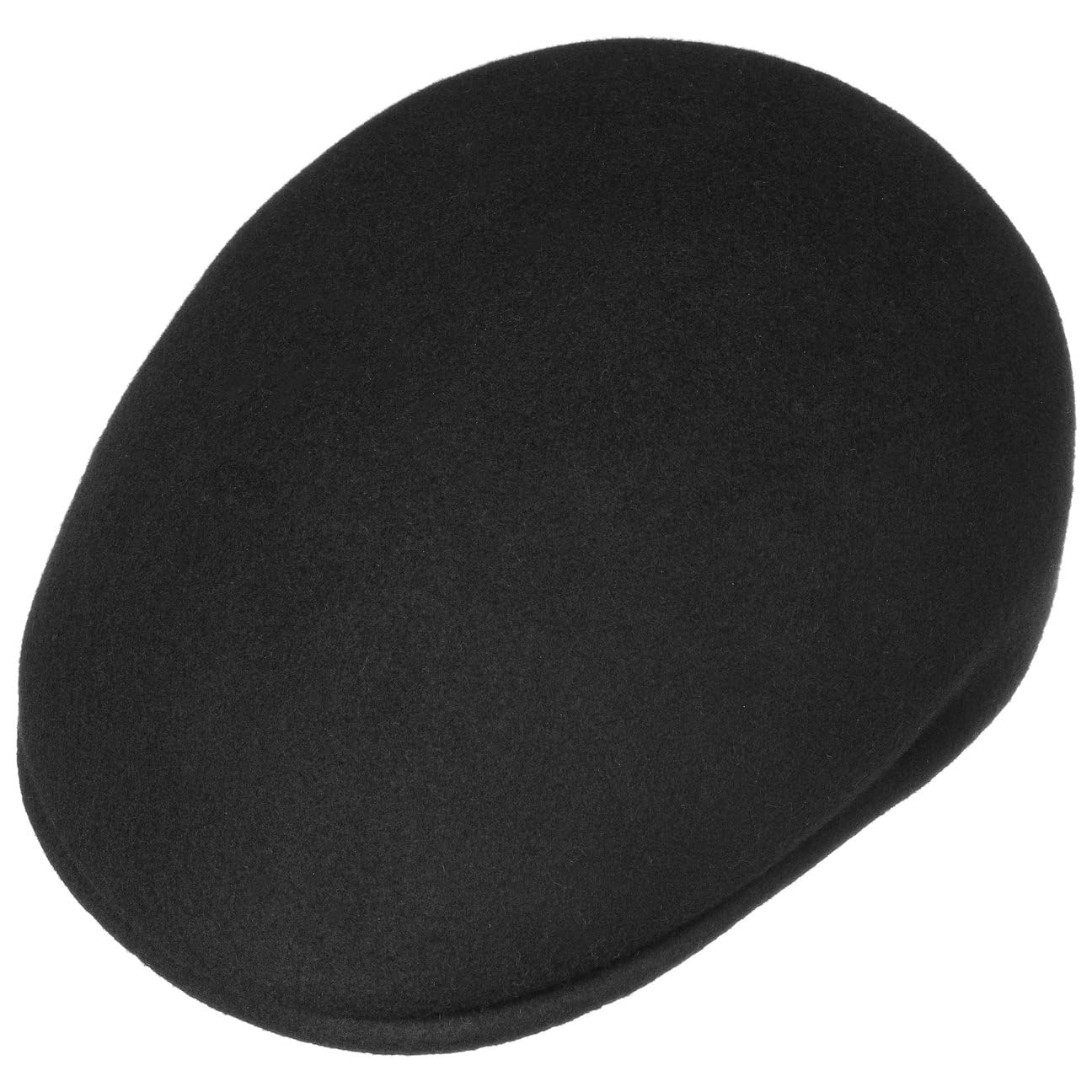 LIPODO Flatcap Fieltro Hombre Gorra Plana Lana Visera 3 cm Made in Italy Otoño/Invierno