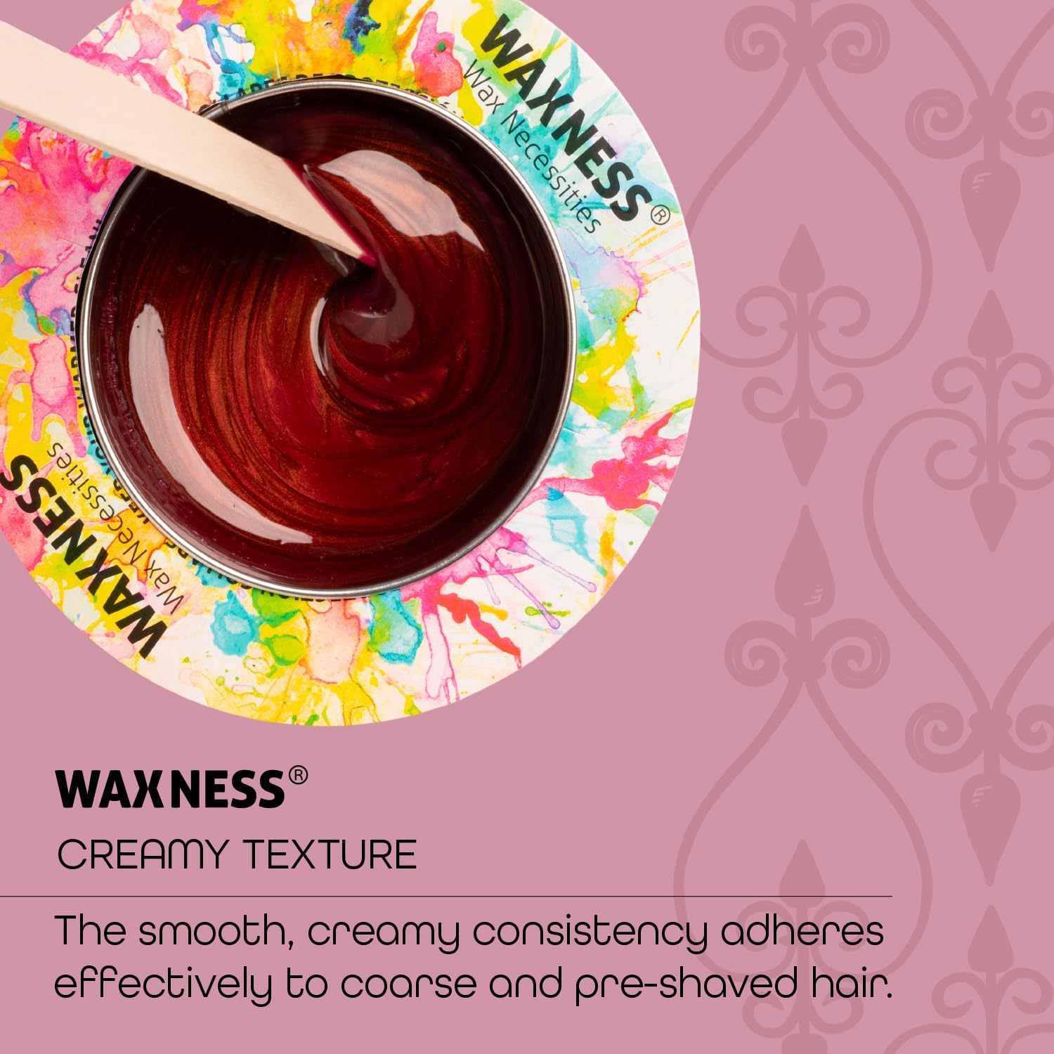 Waxness Italian Velvet Synthetic Hard Wax Beads – Rosin-Free Stripless Formula