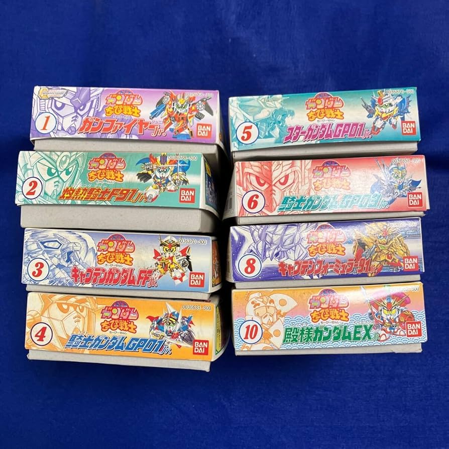 Amazon.co.jp: SD BB戦士 ちび戦士まとめて NO.1.2.3.4.5.6.8.10 8個