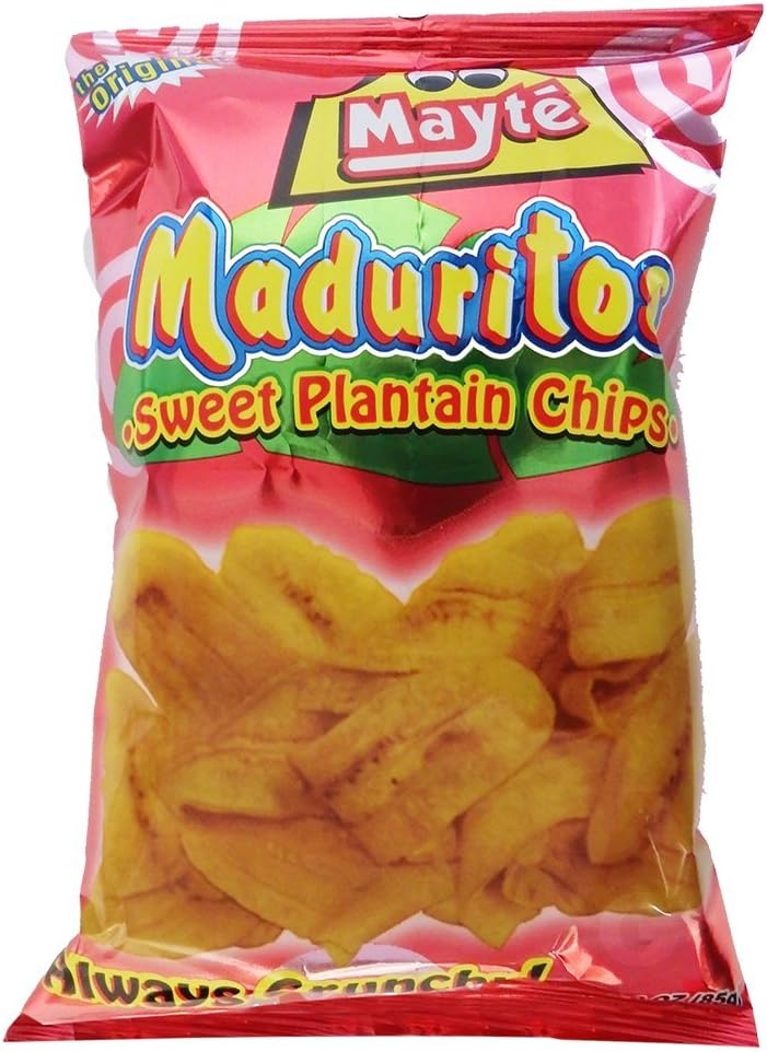 MayteSweet Plantain Chips 3.04 Oz - Maduritos Dulce