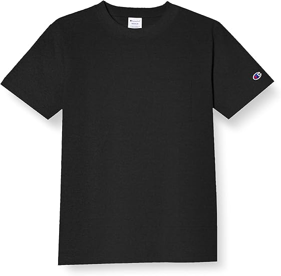 Amazon チャンピオン Tシャツ 半袖 綿100 定番 ポケット付き ショートスリーブポケットtシャツ C3 M349 メンズ Tシャツ カットソー 通販