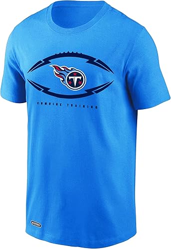 NFL - Camiseta de fútbol de manga corta para niños y jóvenes, talla 8-20, color del equipo, con logotipo primario